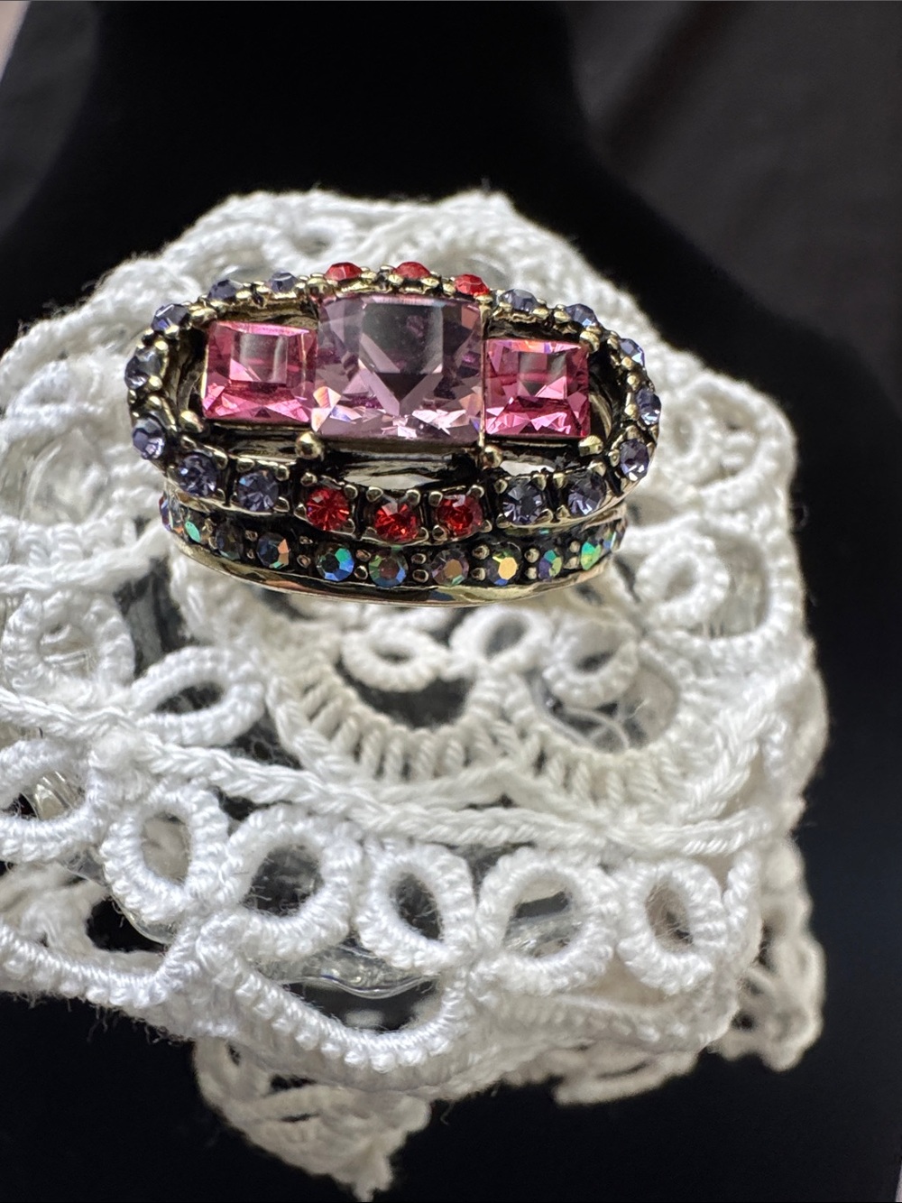 Heidi Daus Crystal Cocktail Ring